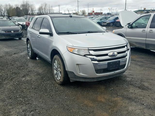 2FMDK3JC2BBB41848 - 2011 FORD EDGE SEL GRAY photo 1