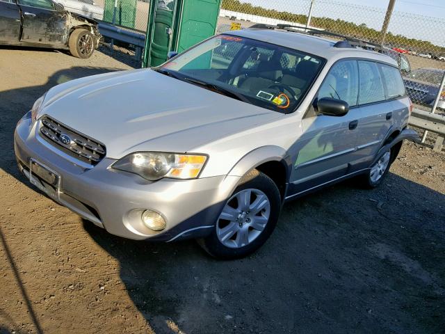 4S4BP61C256309050 - 2005 SUBARU LEGACY OUT GRAY photo 2