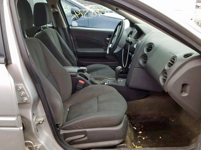 2G2WP522351128752 - 2005 PONTIAC GRAND PRIX SILVER photo 5