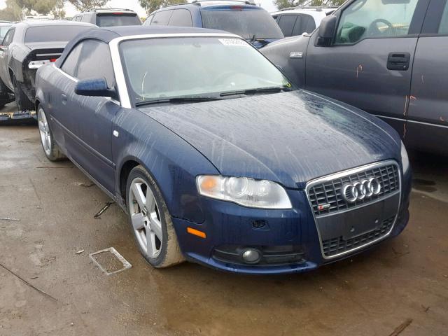 WAUDF48H79K009813 - 2009 AUDI A4 2.0T CA BLUE photo 1