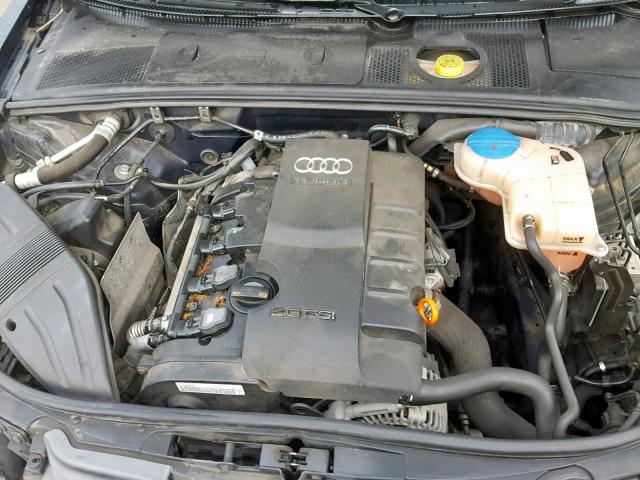 WAUDF48H79K009813 - 2009 AUDI A4 2.0T CA BLUE photo 7