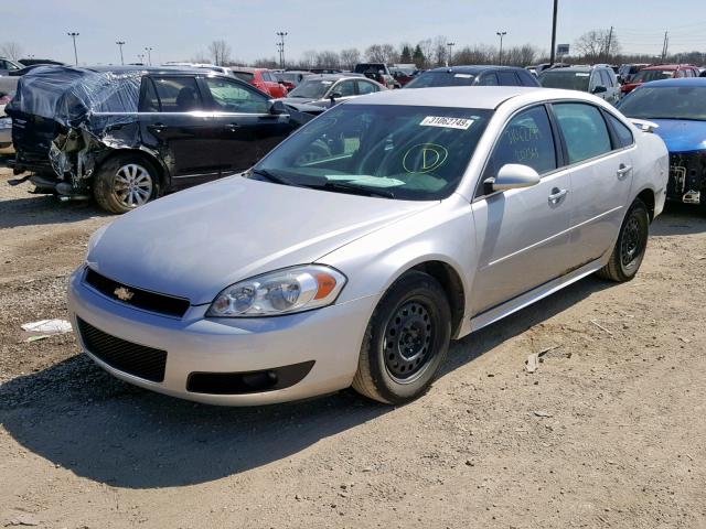 2G1WC5E31C1300956 - 2012 CHEVROLET IMPALA LTZ SILVER photo 2