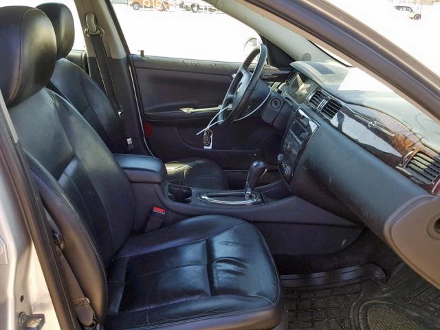 2G1WC5E31C1300956 - 2012 CHEVROLET IMPALA LTZ SILVER photo 5