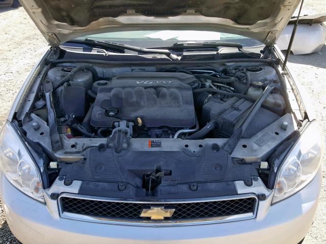 2G1WC5E31C1300956 - 2012 CHEVROLET IMPALA LTZ SILVER photo 7