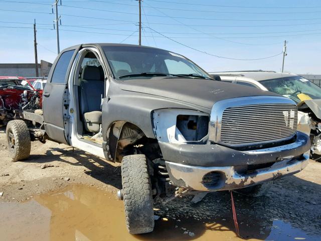3D7KS28C36G186348 - 2006 DODGE RAM 2500 S შავი ფოტო 1