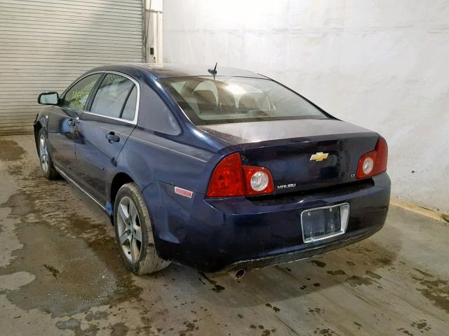 1G1ZH57B584246222 - 2008 CHEVROLET MALIBU 1LT ლურჯი ფოტო 3