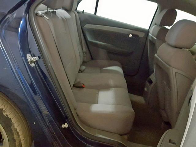 1G1ZH57B584246222 - 2008 CHEVROLET MALIBU 1LT ლურჯი ფოტო 6