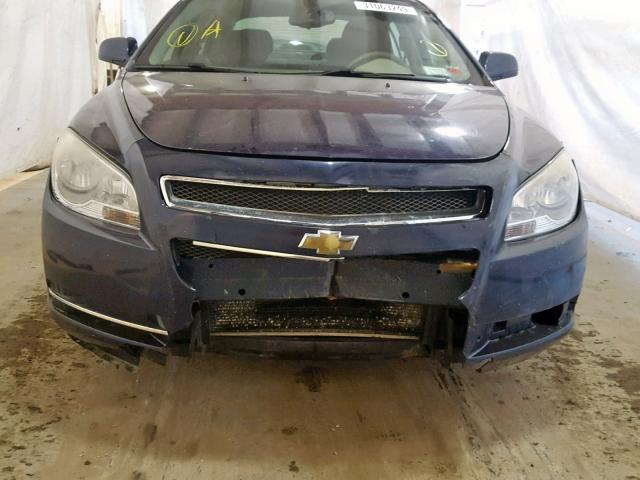 1G1ZH57B584246222 - 2008 CHEVROLET MALIBU 1LT ლურჯი ფოტო 9