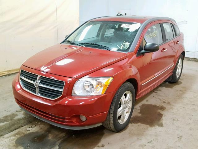 1B3HE78K47D192420 - 2007 DODGE CALIBER R/ RED photo 2