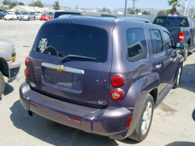 3GNDA23P86S625872 - 2006 CHEVROLET HHR LT PURPLE photo 4