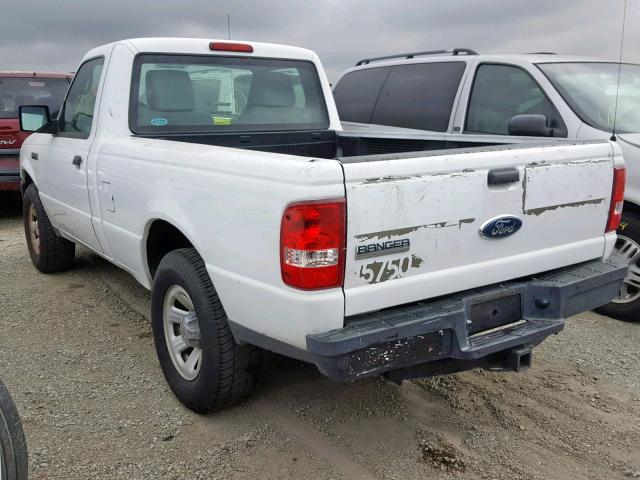 1FTKR1AD7BPA72295 - 2011 FORD RANGER WHITE photo 3