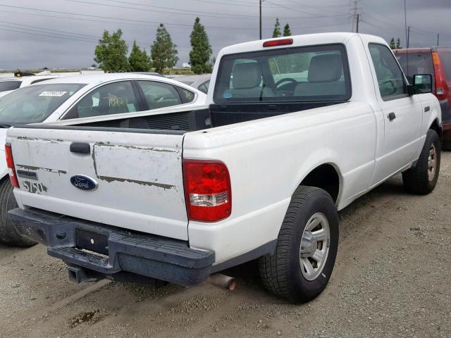 1FTKR1AD7BPA72295 - 2011 FORD RANGER WHITE photo 4