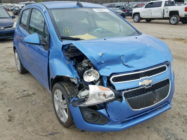 KL8CD6S93FC718223 - 2015 CHEVROLET SPARK 1LT BLUE photo 1