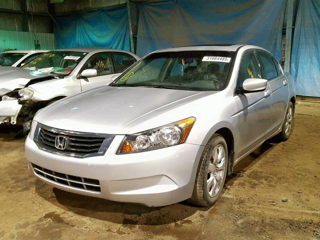 1HGCP26878A129233 - 2008 HONDA ACCORD EXL SILVER photo 2