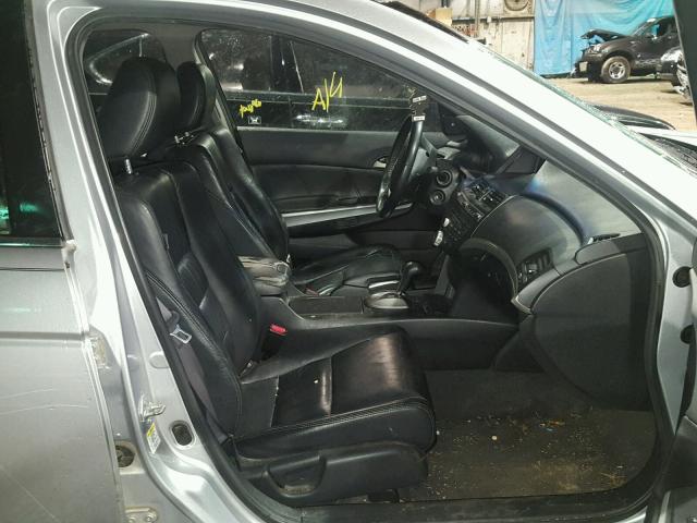 1HGCP26878A129233 - 2008 HONDA ACCORD EXL SILVER photo 5