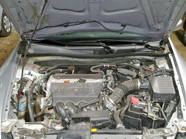 1HGCP26878A129233 - 2008 HONDA ACCORD EXL SILVER photo 7