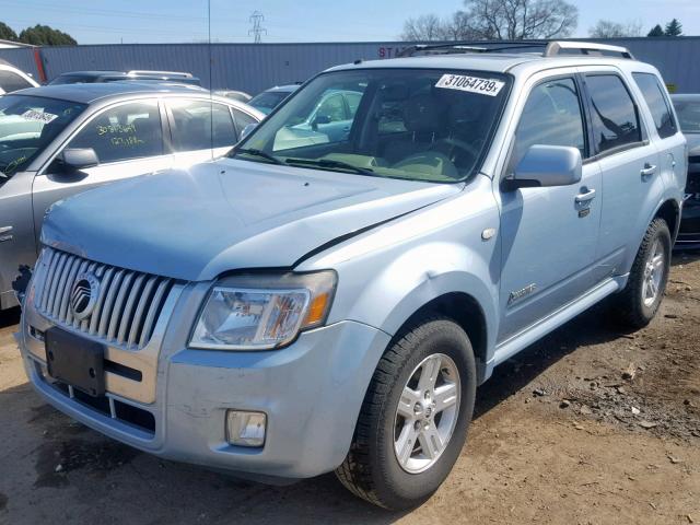 4M2CU39H28KJ52416 - 2008 MERCURY MARINER HE GRAY photo 2