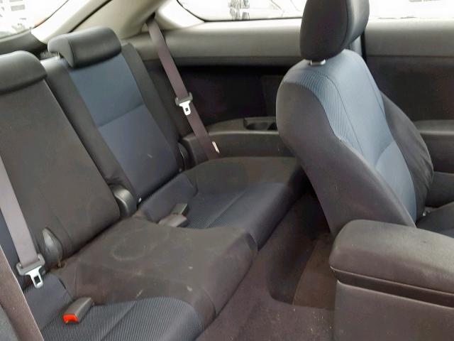 JTKDE177070193135 - 2007 TOYOTA SCION TC WHITE photo 6