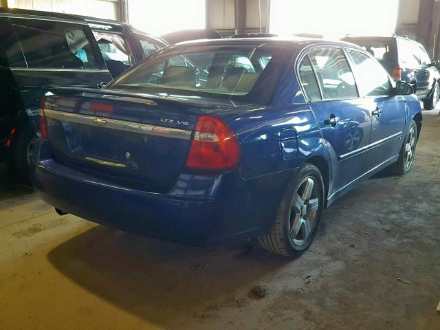 1G1ZU53846F210657 - 2006 CHEVROLET MALIBU LTZ 蓝色 照片 4