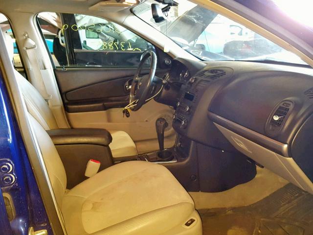 1G1ZU53846F210657 - 2006 CHEVROLET MALIBU LTZ 蓝色 照片 5