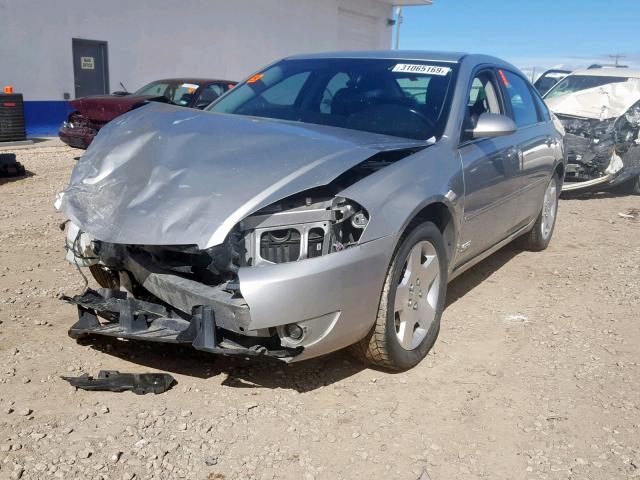 2G1WD58C189279530 - 2008 CHEVROLET IMPALA SUP 银色 照片 2