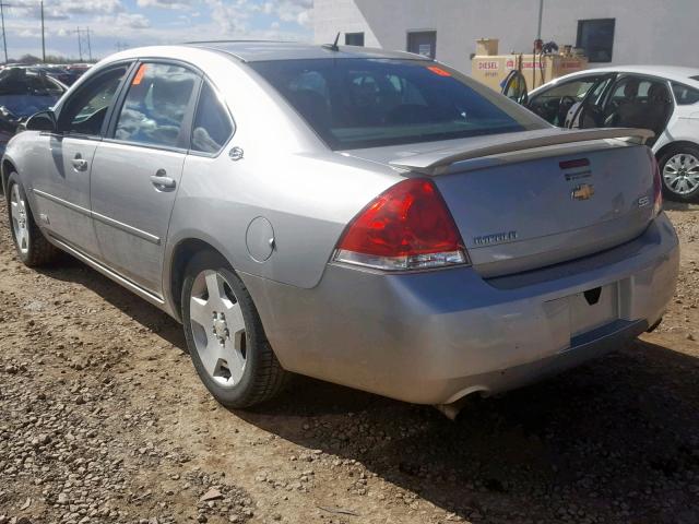 2G1WD58C189279530 - 2008 CHEVROLET IMPALA SUP 银色 照片 3