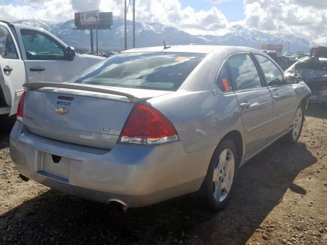 2G1WD58C189279530 - 2008 CHEVROLET IMPALA SUP 银色 照片 4