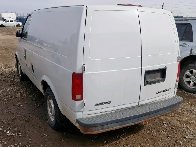 1GCDM19WXWB169863 - 1998 CHEVROLET ASTRO WHITE photo 3