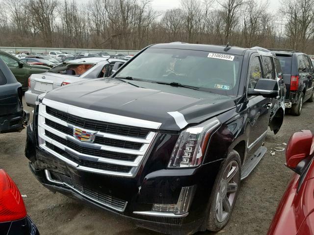 1GYS4BKJ3GR258351 - 2016 CADILLAC ESCALADE L BLACK photo 2