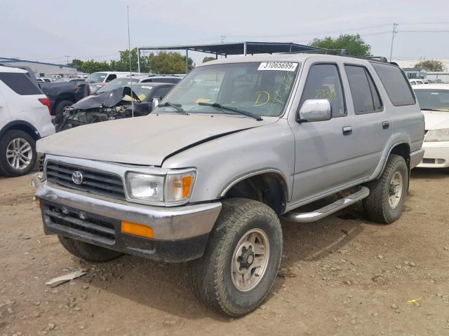 JT3VN39W3P0110989 - 1993 TOYOTA 4RUNNER VN SILVER photo 2