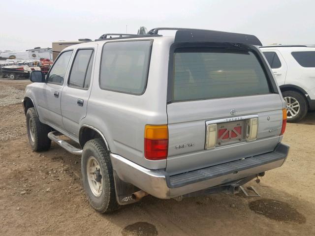 JT3VN39W3P0110989 - 1993 TOYOTA 4RUNNER VN SILVER photo 3