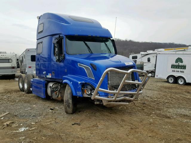 4V4NC9EJ1FN183900 - 2015 VOLVO VN VNL BLUE photo 1