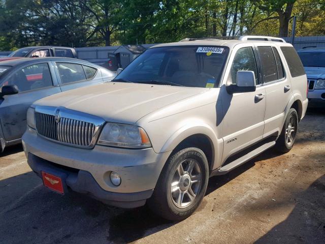 5LMEU68H25ZJ05237 - 2005 LINCOLN AVIATOR 米色 照片 2
