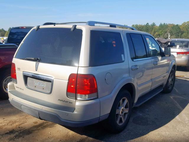5LMEU68H25ZJ05237 - 2005 LINCOLN AVIATOR 米色 照片 4