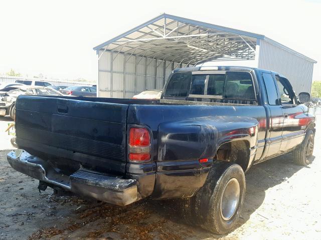 1B7MC3360YJ127346 - 2000 DODGE RAM 3500 BLACK photo 4