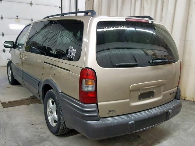 1GMDV23E15D132976 - 2005 PONTIAC MONTANA TAN photo 3