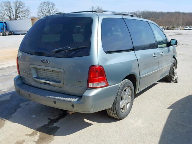 2FMZA56247BA06477 - 2007 FORD FREESTAR S GREEN photo 4