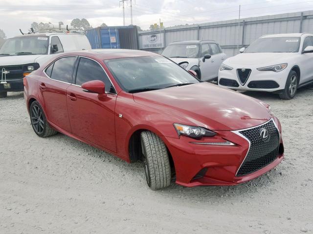 JTHBF1D23E5027162 - 2014 LEXUS IS 250 RED photo 1