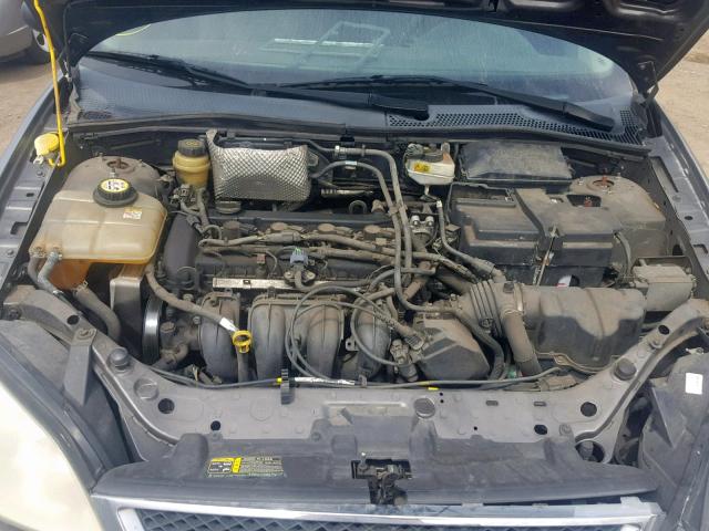 1FAFP34N36W132890 - 2006 FORD FOCUS ZX4 GRAY photo 7