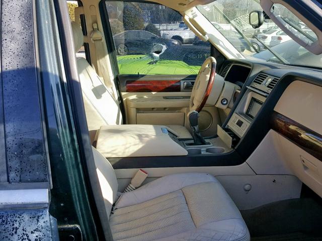 5LMFU28RX3LJ39562 - 2003 LINCOLN NAVIGATOR Yaşıl foto 5