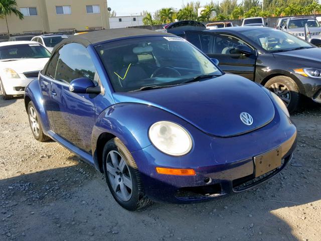 3VWPF31YX6M315829 - 2006 VOLKSWAGEN NEW BEETLE Mavi foto 1