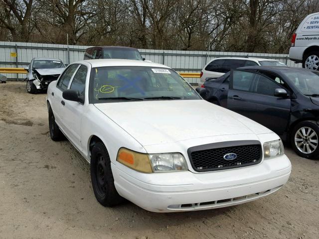 2FABP7BVXBX109307 - 2011 FORD CROWN VICT WHITE photo 1