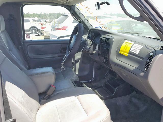 1FTYR10D17PA98930 - 2007 FORD RANGER WHITE photo 5