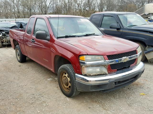 1GCCS198248138653 - 2004 CHEVROLET COLORADO RED photo 1