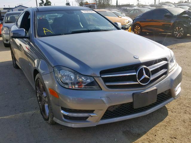 WDDGJ4HB1CF797004 - 2012 MERCEDES-BENZ C 250 GRAY photo 1