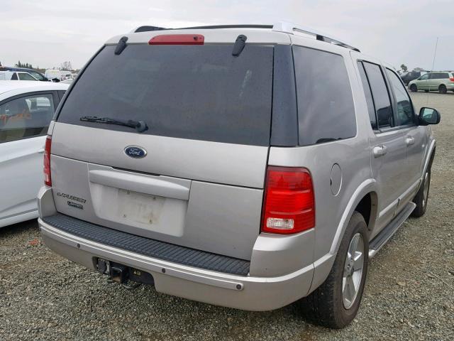 1FMDU75K73ZA30374 - 2003 FORD EXPLORER L SILVER photo 4