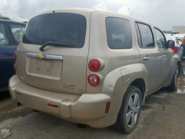 3GNDA13D27S620328 - 2007 CHEVROLET HHR LS Marrón foto 4