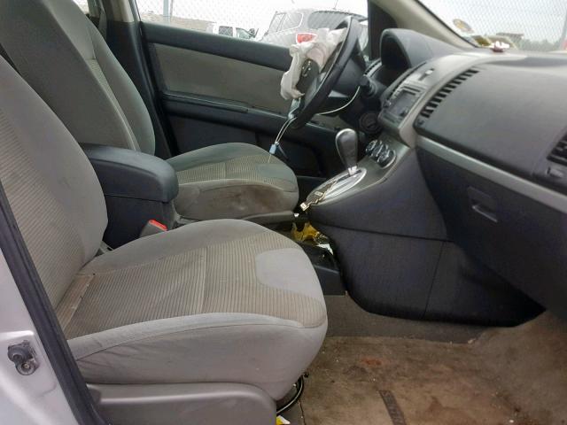 3N1AB6APXBL689602 - 2011 NISSAN SENTRA 2.0 SILVER photo 5