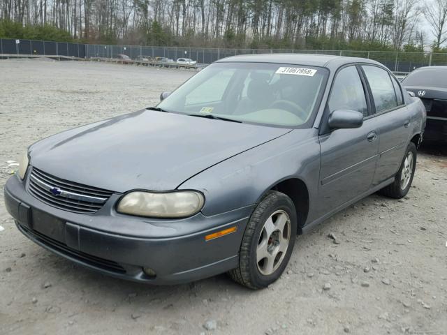 1G1NE52J33M598021 - 2003 CHEVROLET MALIBU LS 灰色 照片 2