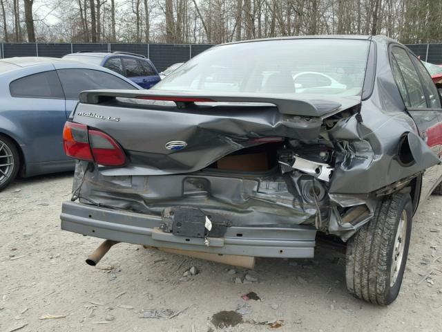 1G1NE52J33M598021 - 2003 CHEVROLET MALIBU LS 灰色 照片 9